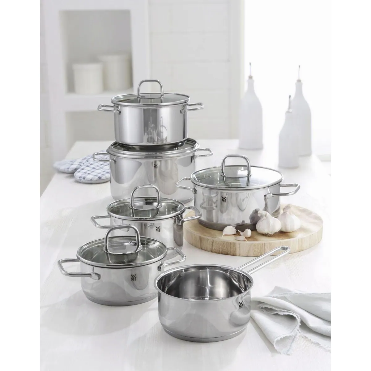 WMF Topf-Set Inspiration, 11-teilig, energiesparend und robust 2