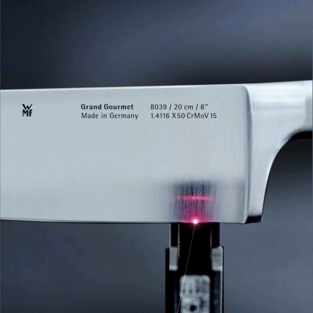 WMF Chef's Edition Messerblock, 6-teilig, ergonomischer Griff, langlebige Schärfe 2