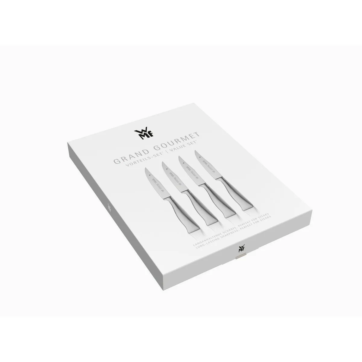 WMF Grand Gourmet Steakbesteck, 4-teilig, hochwertige Klingenstahl-Messer 5