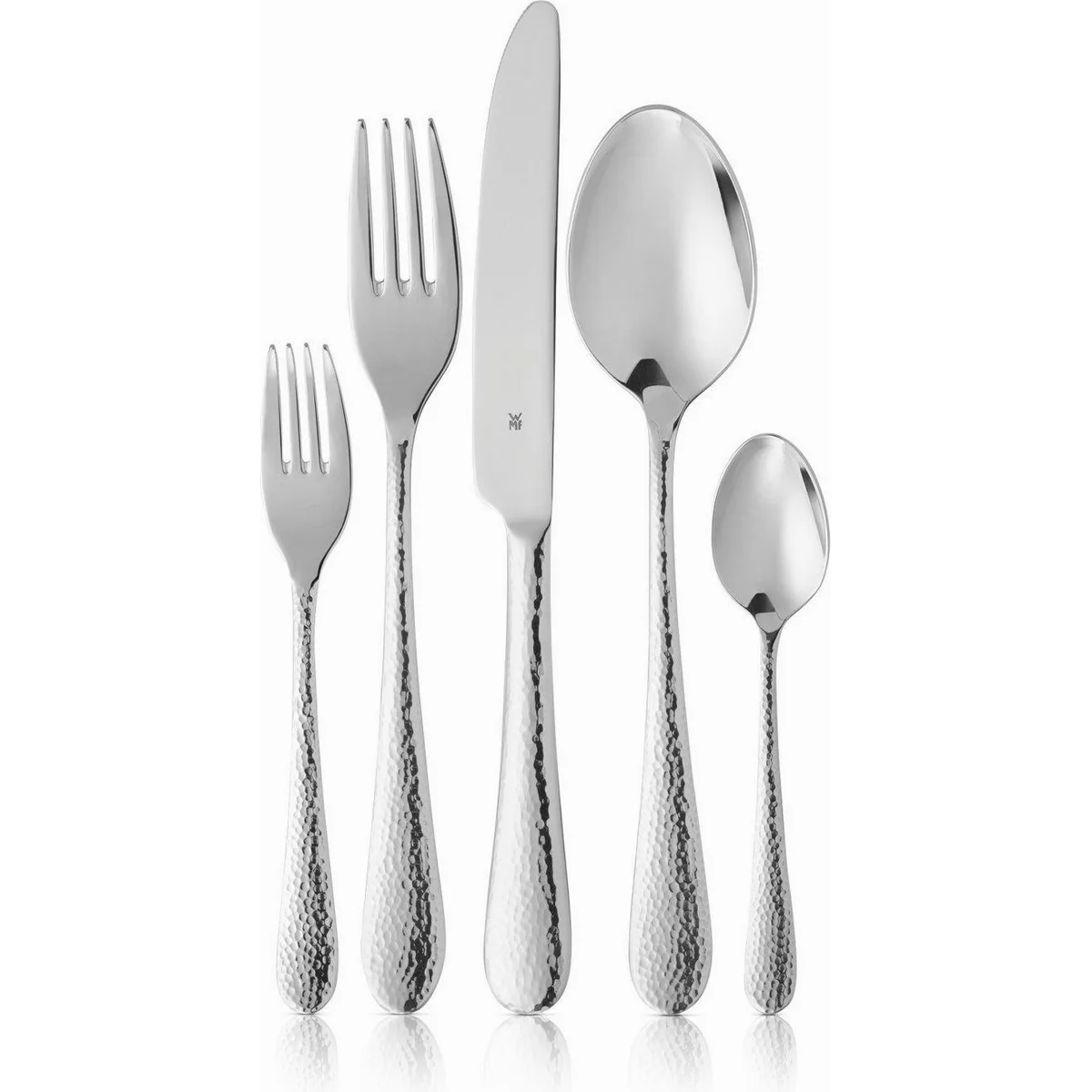 WMF Sitello Besteck-Set, 30-teilig, für 6 Personen — edles Design, ergonomisch, spülmaschinenfest