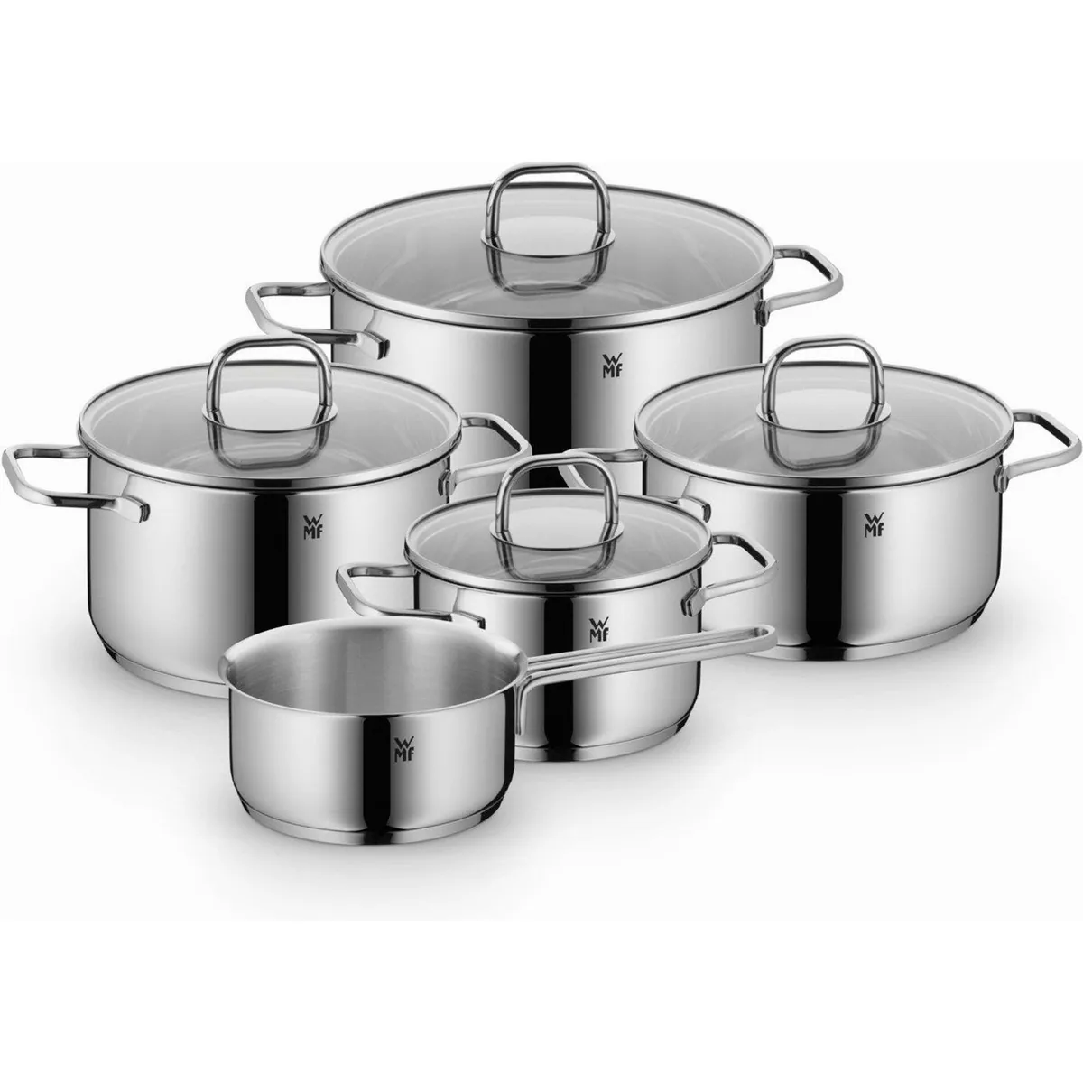 WMF Topf-Set Inspiration Induktion, 9-teilig, energiesparend & langlebig