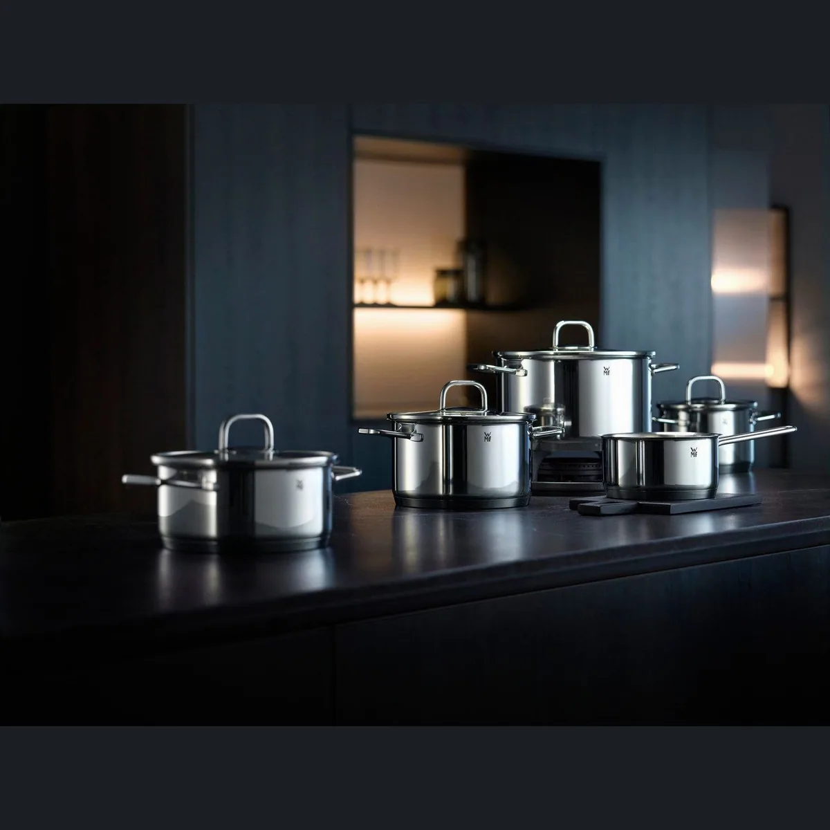 WMF Topf-Set Inspiration Induktion, 9-teilig, energiesparend & langlebig 5