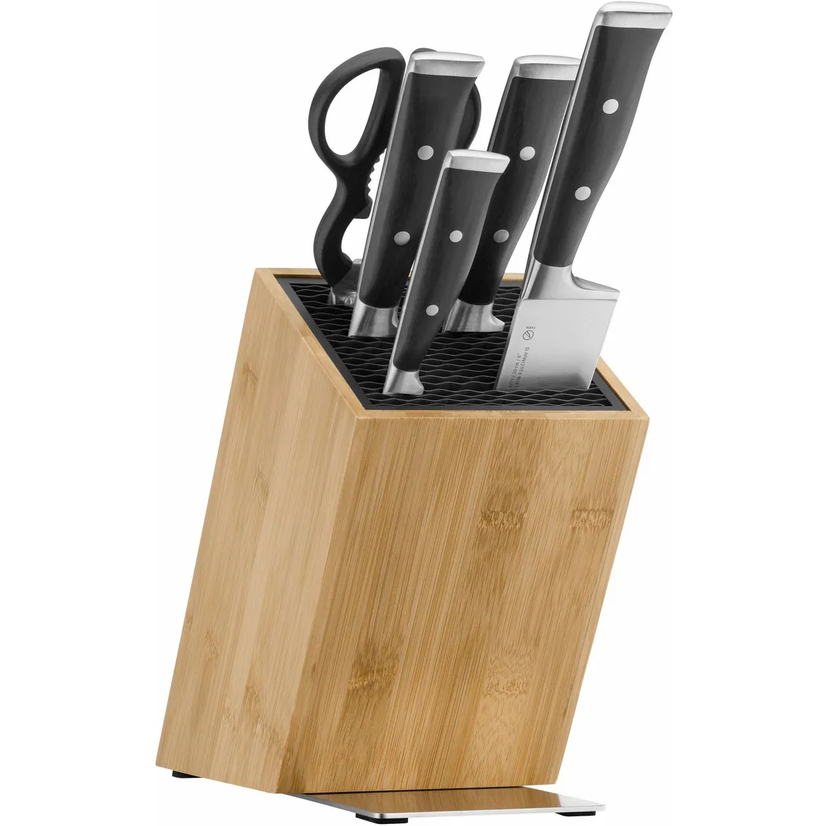 WMF Grand Class Messerblock, 6-teilig, handgeschmiedeter Spezialstahl