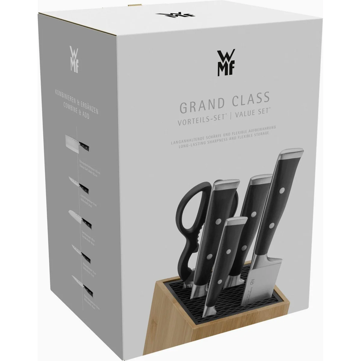 WMF Grand Class Messerblock, 6-teilig, handgeschmiedeter Spezialstahl 4