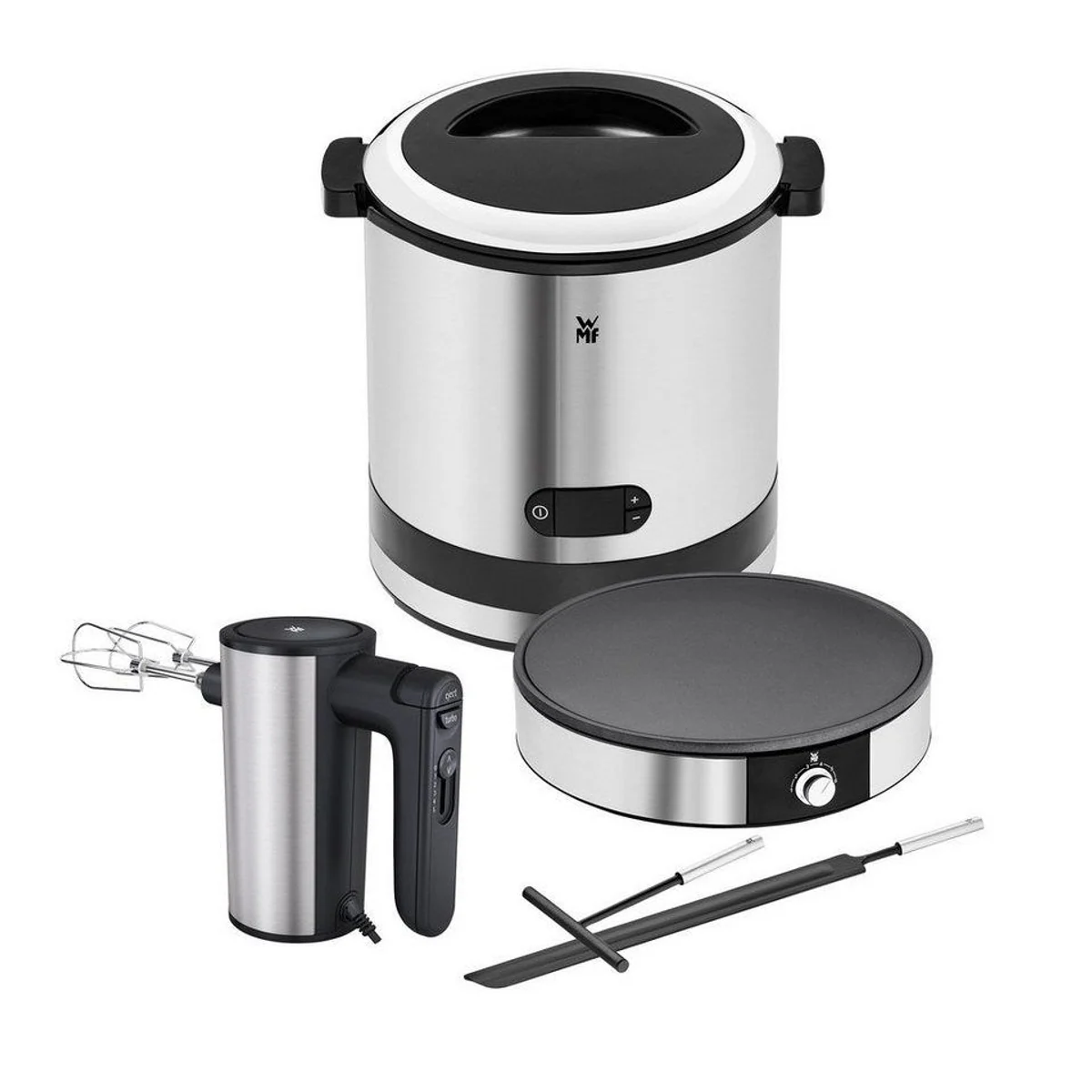 WMF Eismaschine 3in1, schnelle Zubereitung von Eis, Sorbet & Frozen Yoghurt