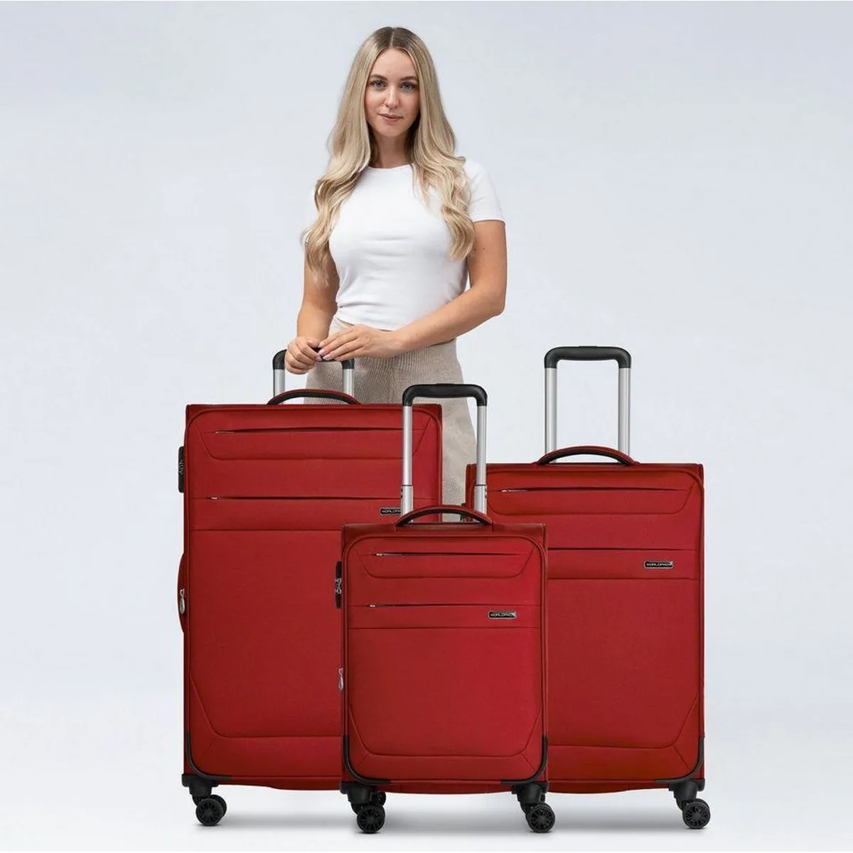 WORLDPACK Trolleyset Chicago, 3-teilig, langlebig & praktisch 3