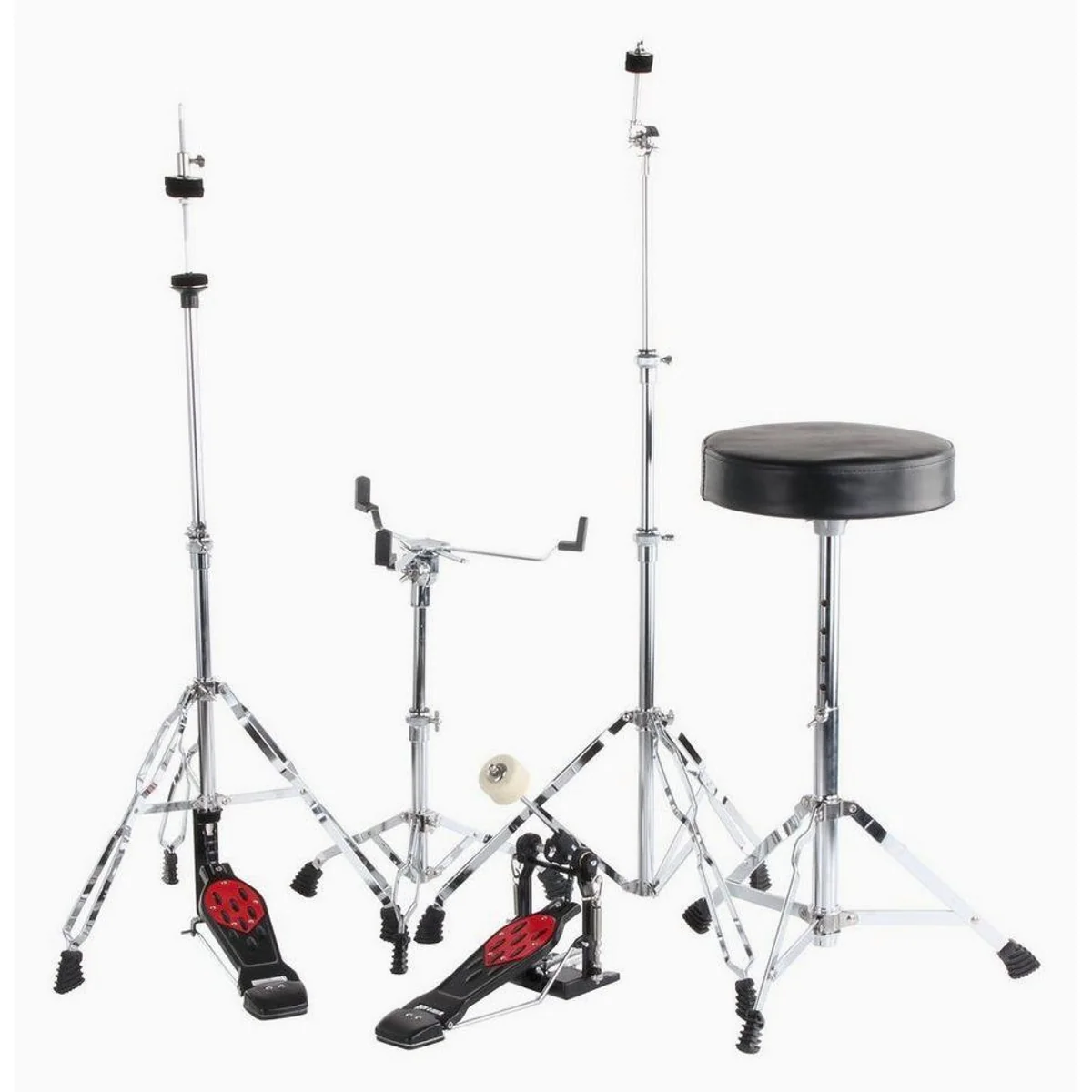 XDrum Schlagzeug Semi 22" Standard, komplettes Set inklusive Hocker & Sticks 4