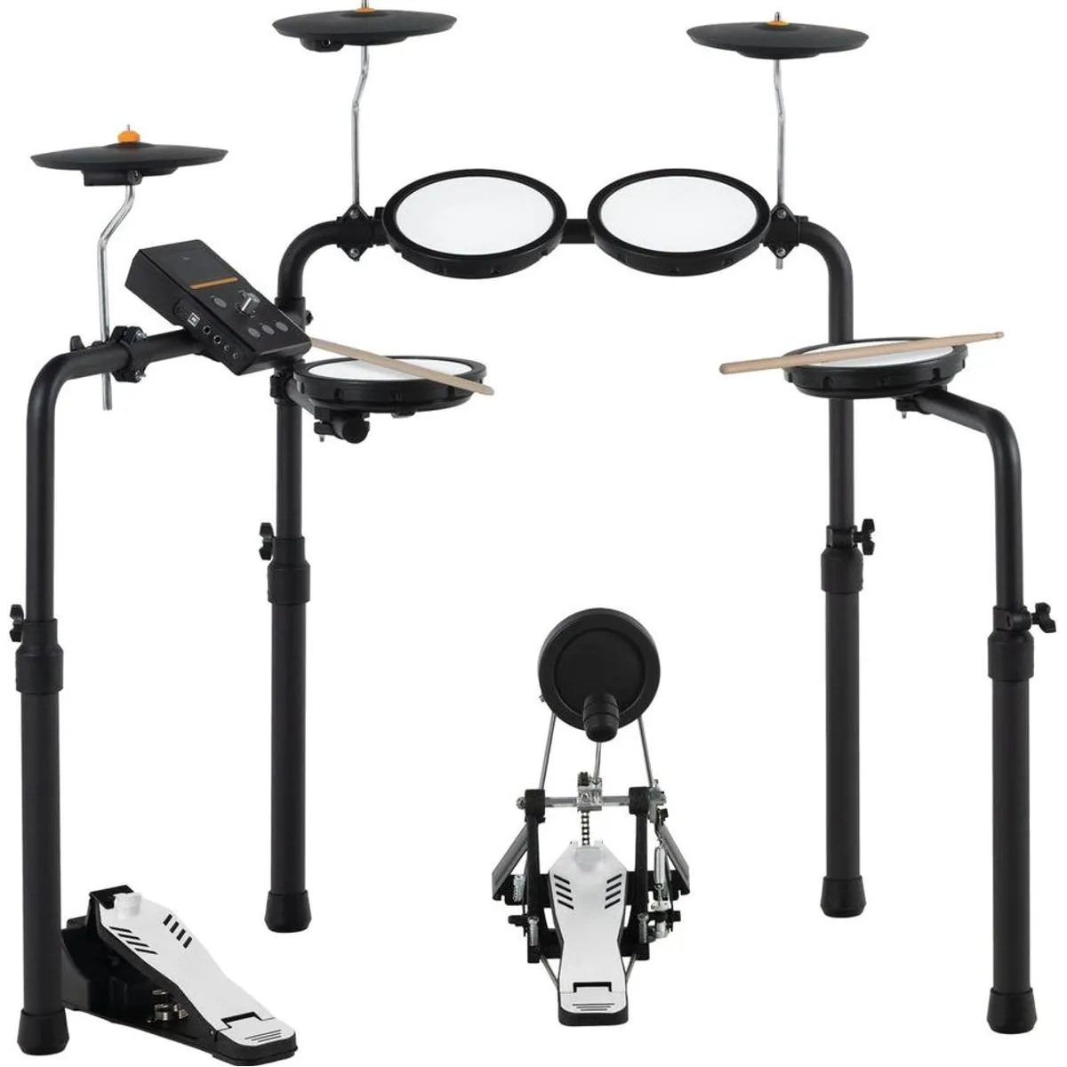XDrum DD-250P E-Drum Kit, kompakt, Bluetooth, 12 Presetkits