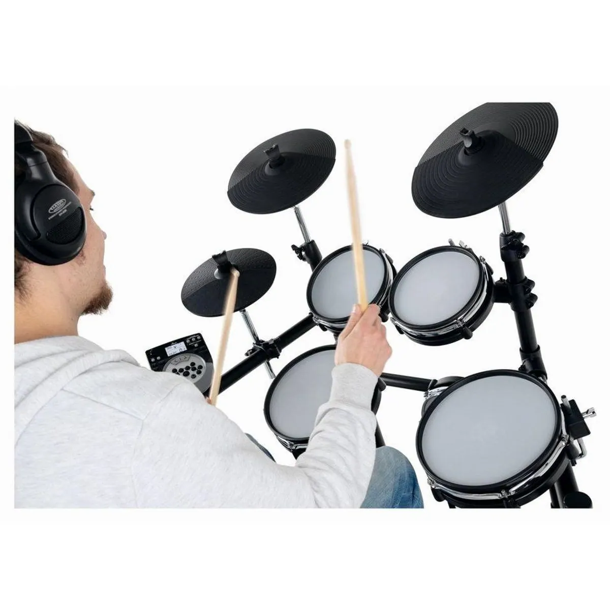 XDrum DD-530 E-Drum, 10 Pads, Mesh Heads, 400 Sounds — ideal für Übung und Bühne 2