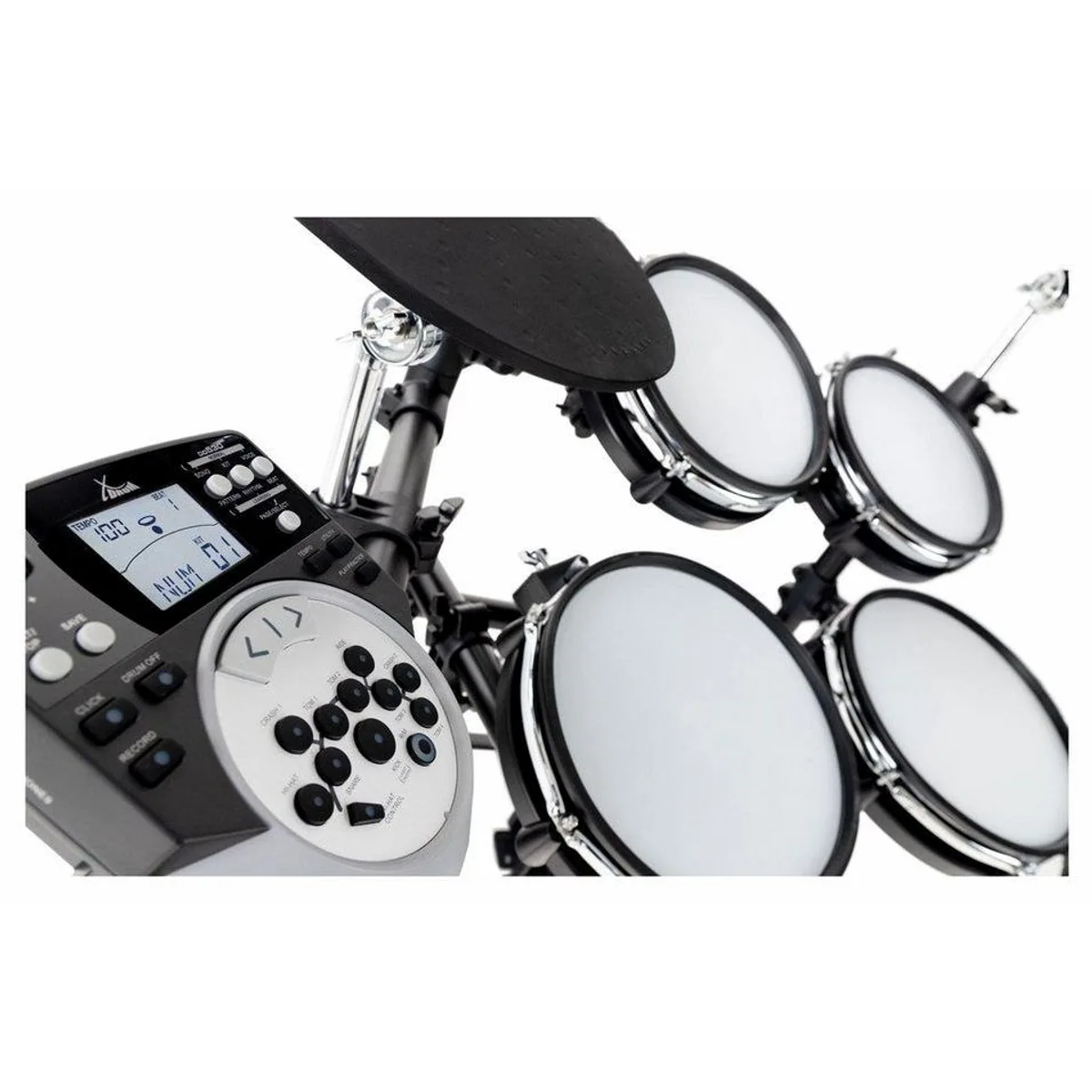XDrum DD-530 E-Drum, 10 Pads, Mesh Heads, 400 Sounds — ideal für Übung und Bühne 5