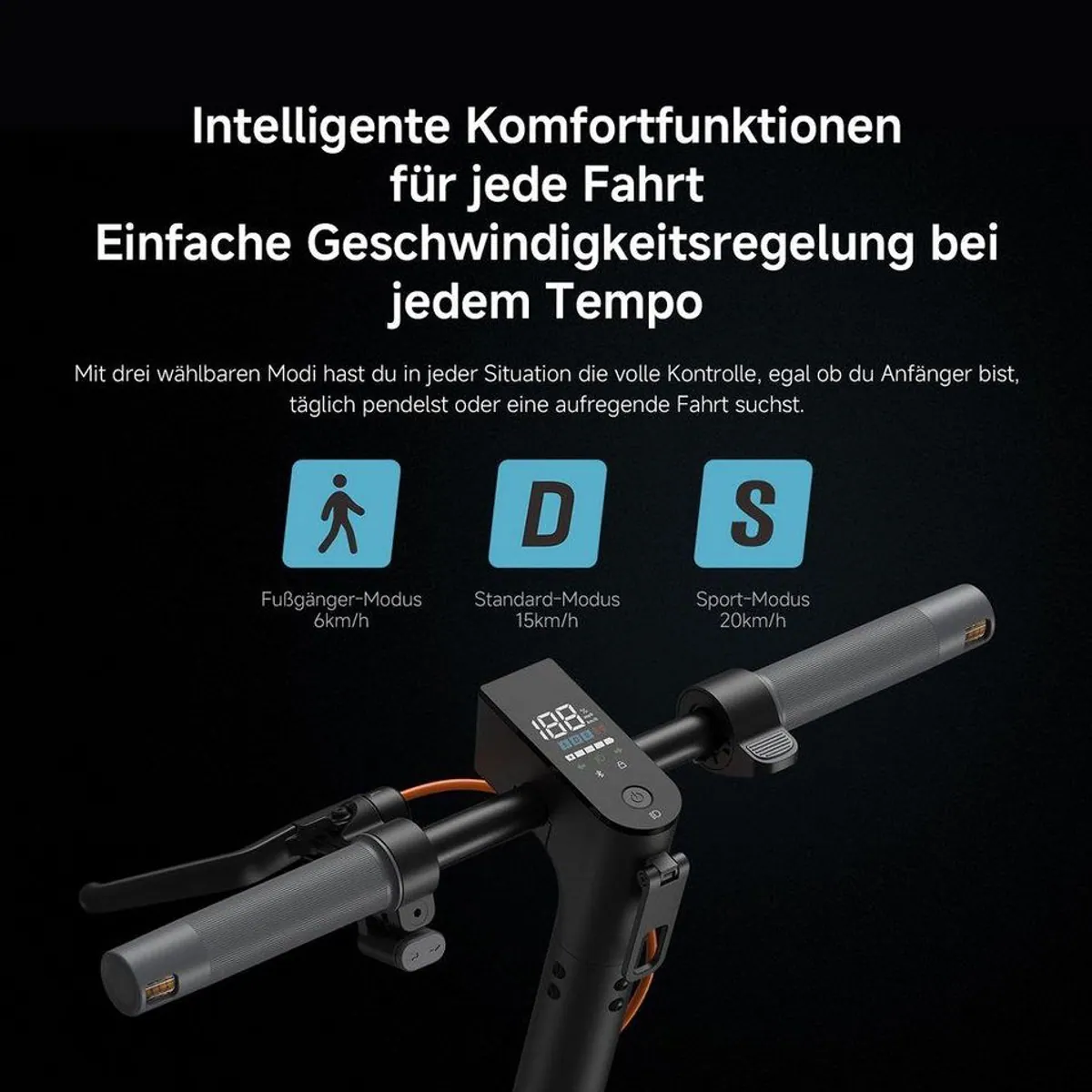 Xiaomi Electric Scooter 6 Lite, kompakt, 20 km/h, klappbar 4