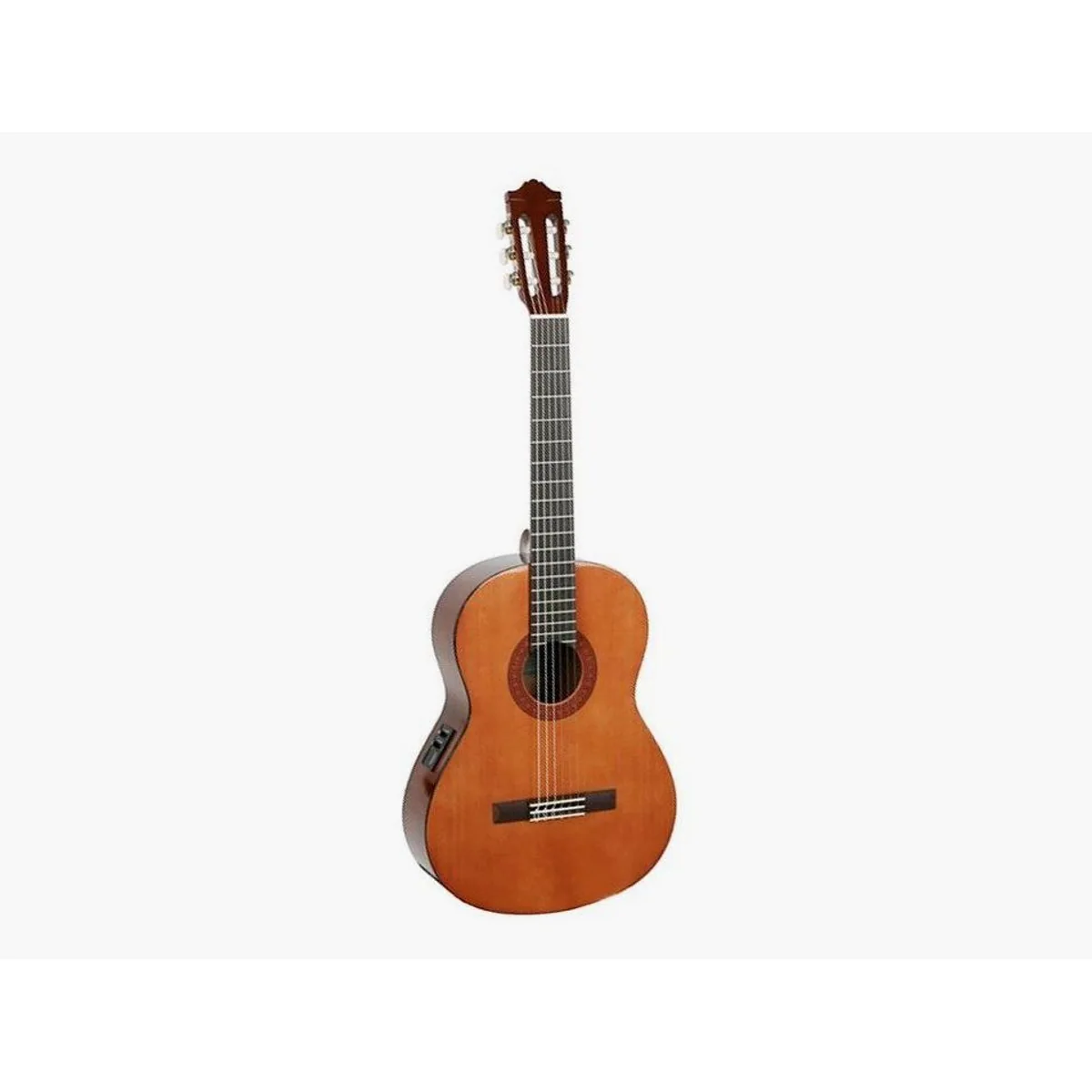 Yamaha CX 40 II Konzertgitarre, hervorragende Spielbarkeit, passives Tonabnehmersystem, edles Design