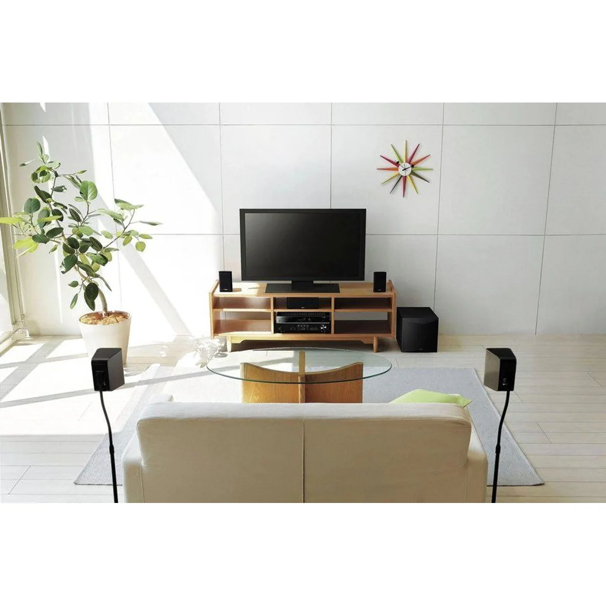 Yamaha NS-P41 Lautsprechersystem 5.1, kraftvoller Sound, elegantes Design, einfache Installation 3