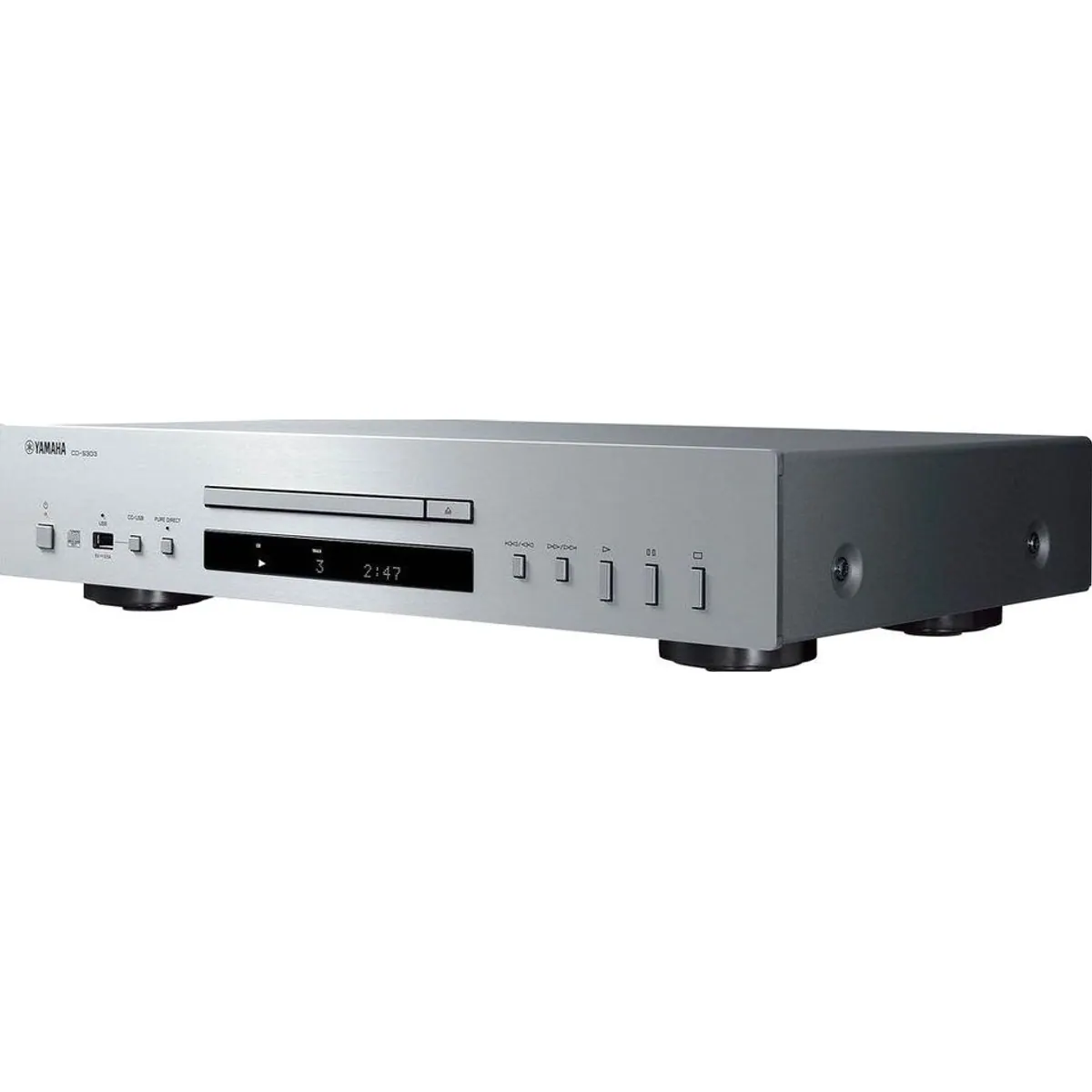 Yamaha CD-S303 CD-Player, USB-Anschluss, Pure Direct, digitale Servotechnologie 2