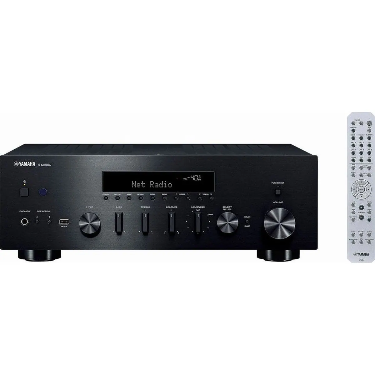 Yamaha R-N600A Netzwerk-Receiver, Bluetooth, WLAN, MusicCast