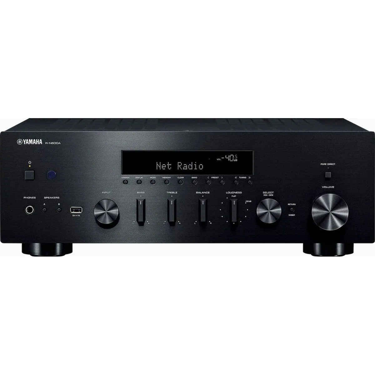 Yamaha R-N600A Netzwerk-Receiver, Bluetooth, WLAN, MusicCast 3