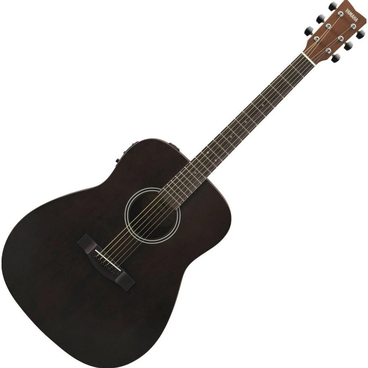 Yamaha FX400 Smoky Black Westerngitarre, Dreadnought, integrierter Tonabnehmer