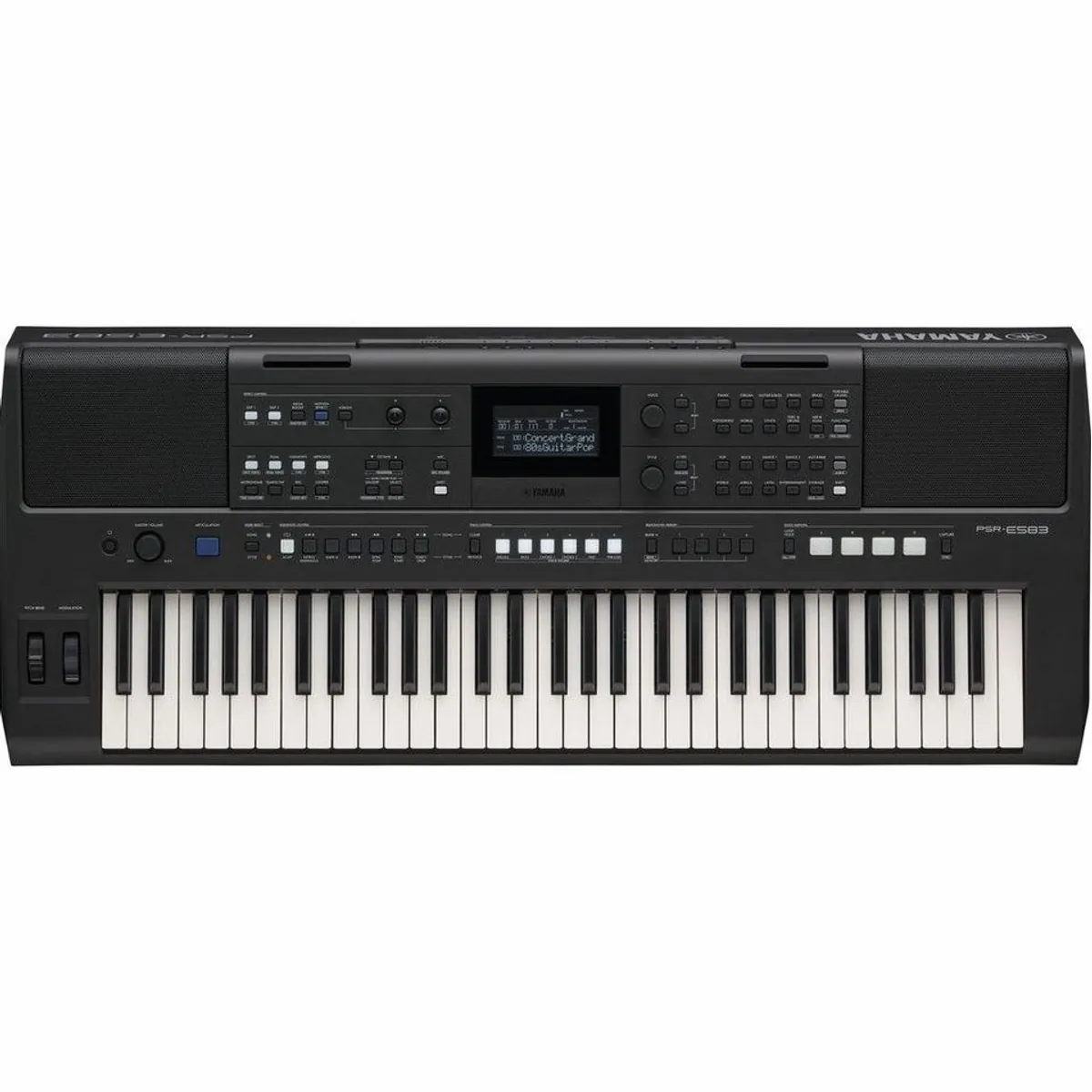 Yamaha PSR-E583 Home-Keyboard, erweiterte Soundmöglichkeiten, USB-C-Anschluss