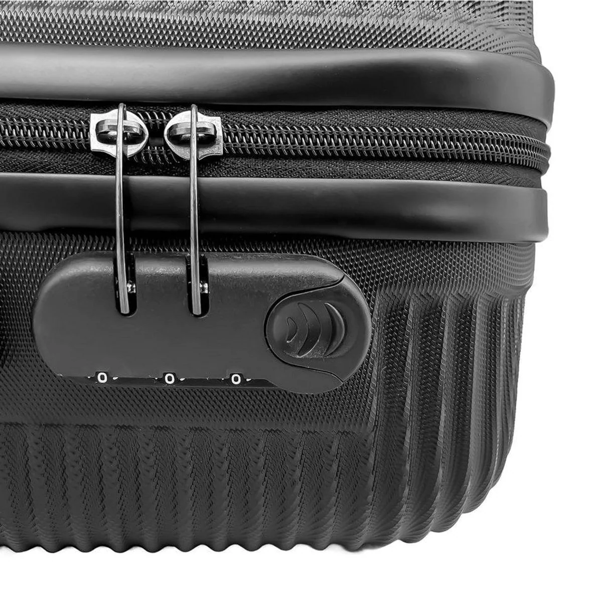 YONSLY Trolleyset Hartschalenkoffer-Set, 3-teilig, 360°-Rollen, Sicherheitsschloss 5