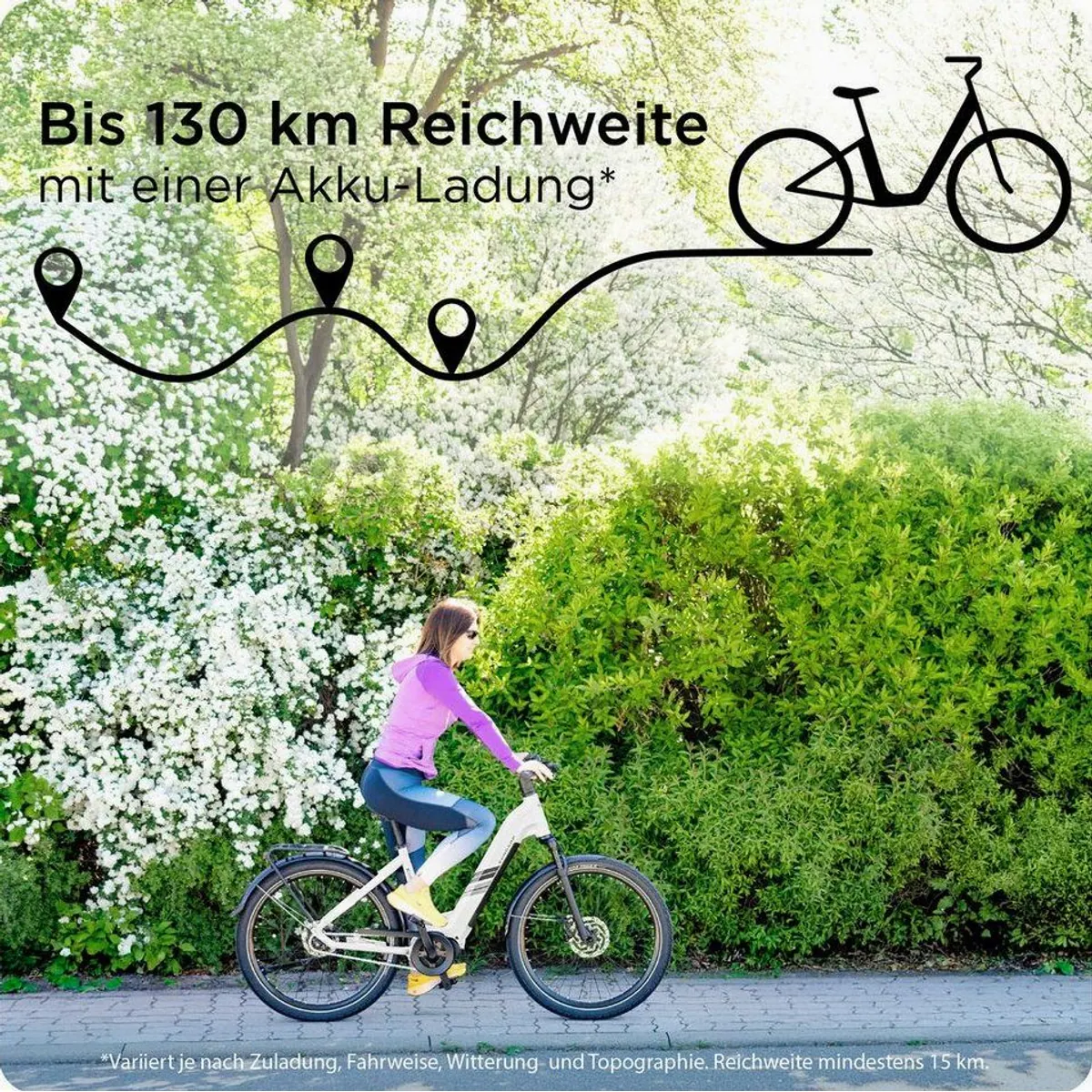 Zündapp E-Bike Cityrad X885, 7 Gang Nabenschaltung, Mittelmotor, 550 Wh 2