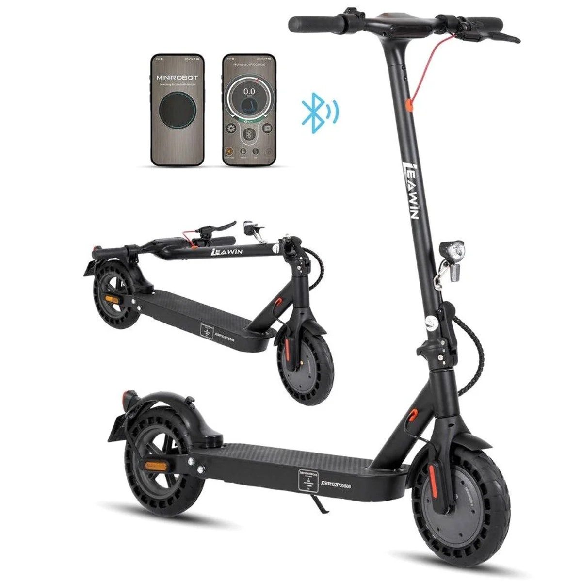 ZWHEEL E-Scooter 10'', klappbar, 500 W, 50 km Reichweite