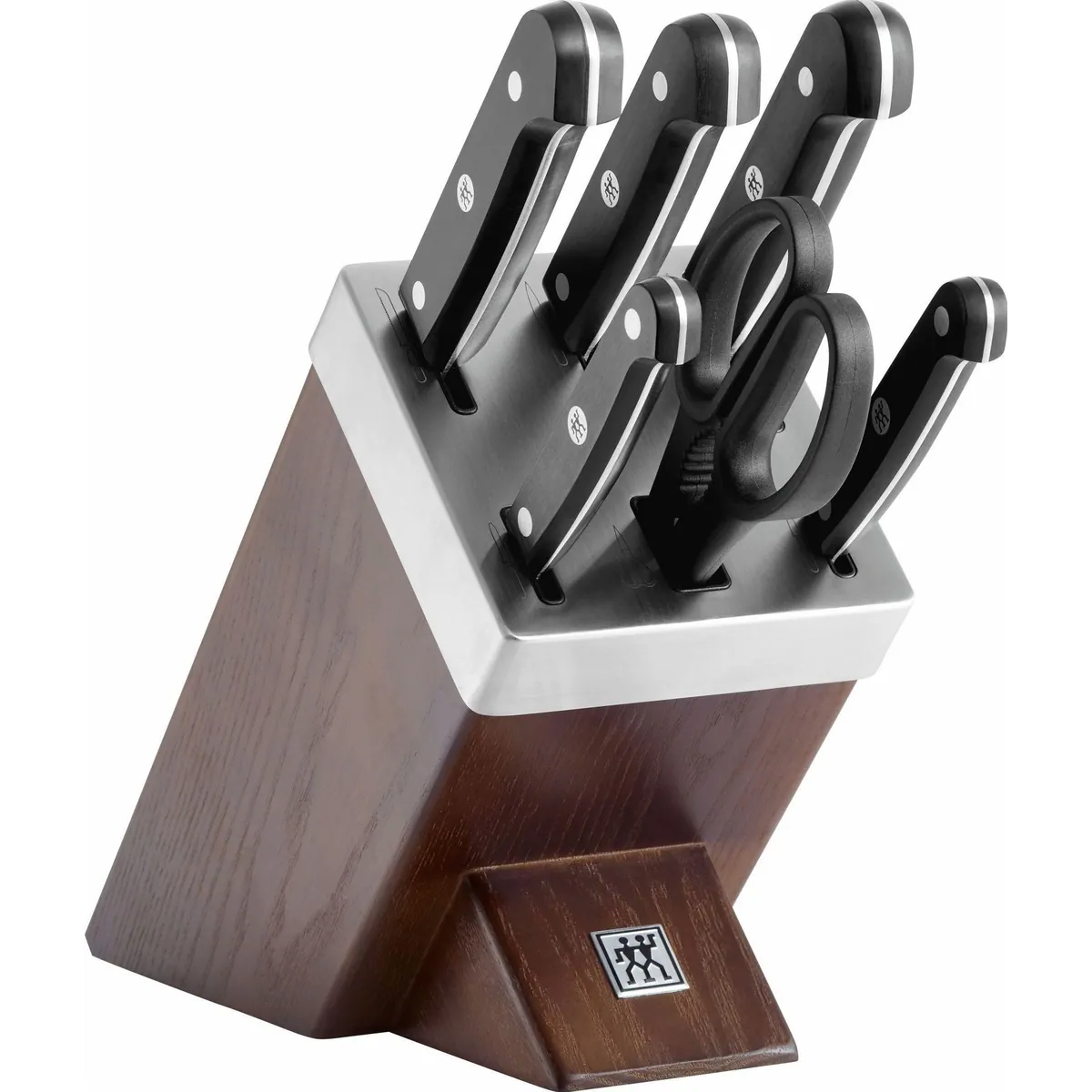 Zwilling Messerblock Gourmet, 7-teilig, selbstschärfend und praktisch