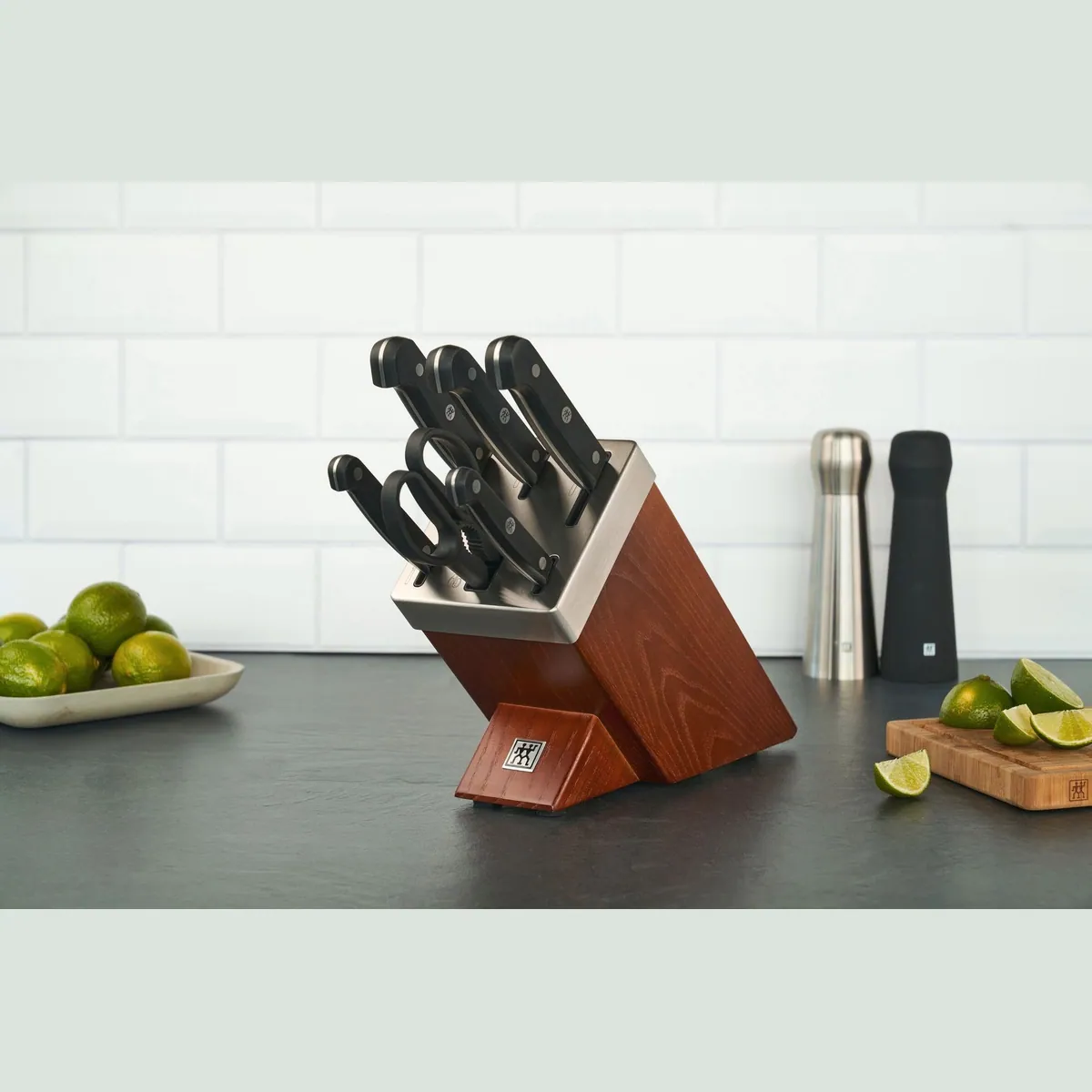 Zwilling Messerblock Gourmet, 7-teilig, selbstschärfend und praktisch 2