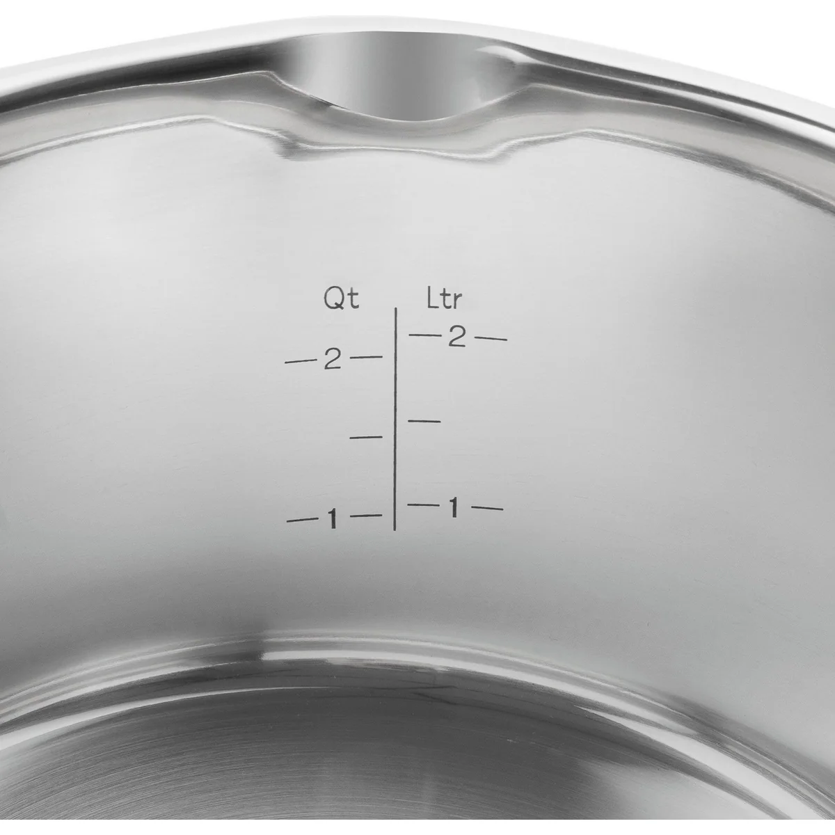 Zwilling TrueFlow Topf-Set, 4-teilig, Edelstahl, integrierte Siebfunktion, Induktion 4