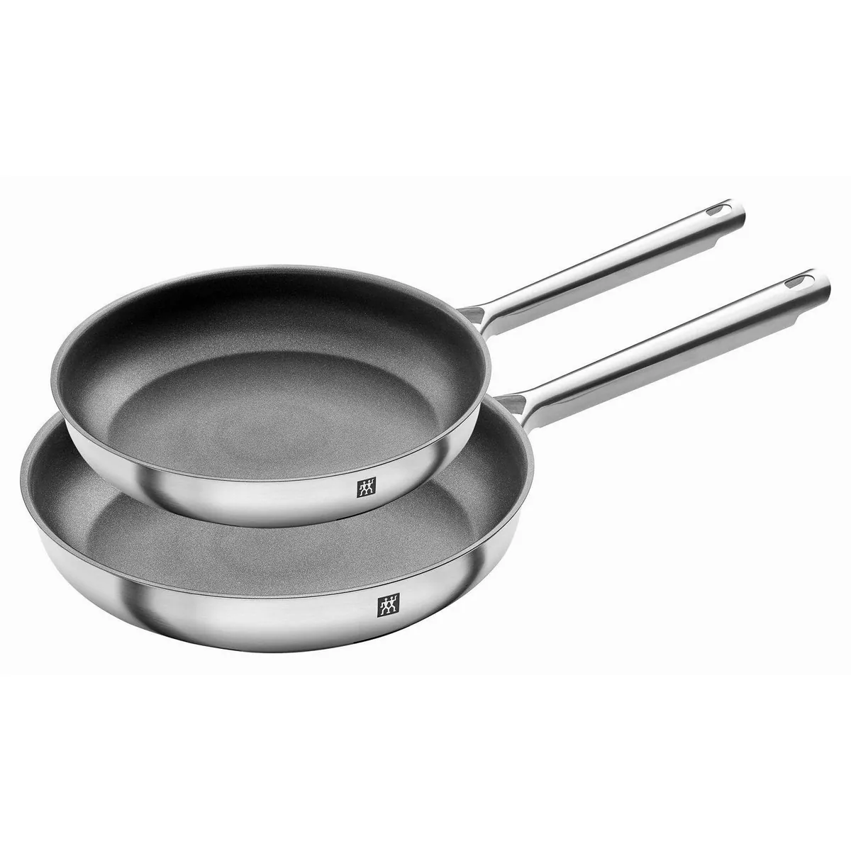 Zwilling TRUE FLOW Bratpfannenset, 2-teilig, Edelstahl 18/10