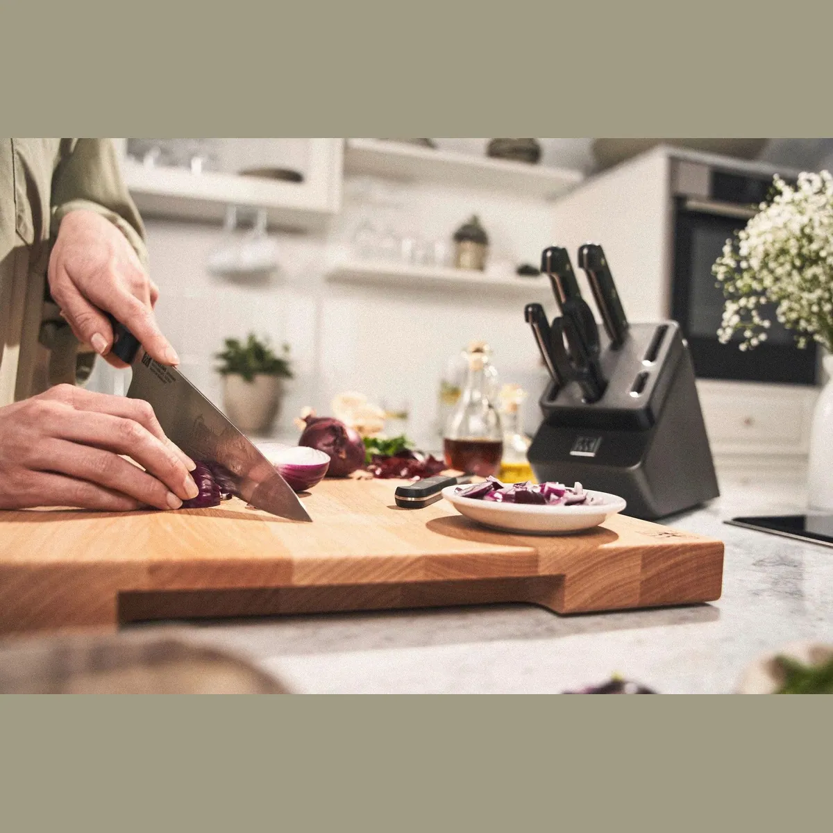 Zwilling Gourmet Messerblock, selbstschärfend, 7-teilig, Made in Germany 2