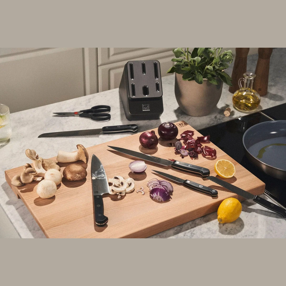 Zwilling Gourmet Messerblock, selbstschärfend, 7-teilig, Made in Germany 3