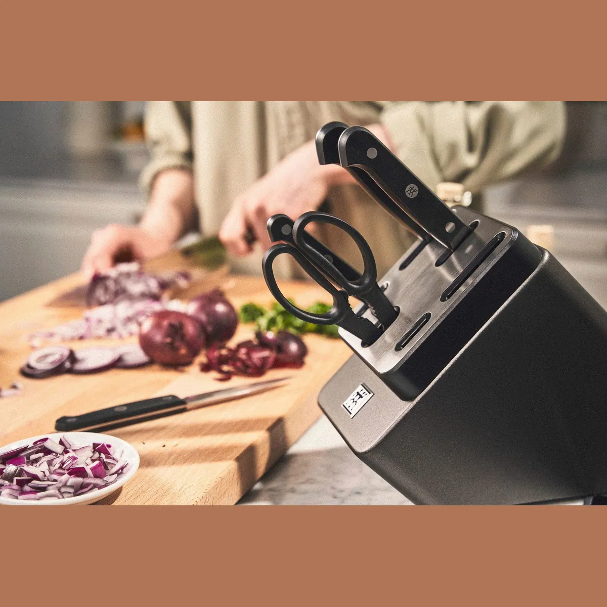 Zwilling Gourmet Messerblock, selbstschärfend, 7-teilig, Made in Germany 4