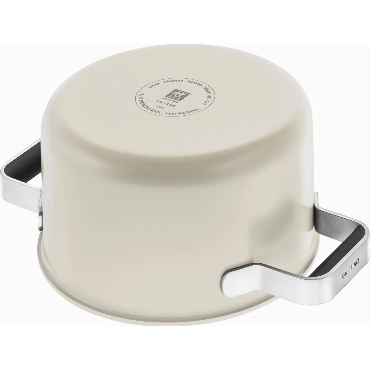 Zwilling Topf-Set Pure, 5-teilig, Edelstahl 18/10 — perfekte Wärmeverteilung, Stay-Cool-Griffe, langlebiges Design 4