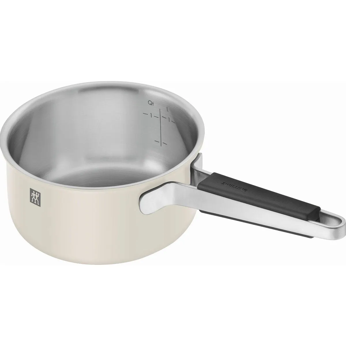 Zwilling Topf-Set Pure, 5-teilig, Edelstahl 18/10 — perfekte Wärmeverteilung, Stay-Cool-Griffe, langlebiges Design 5